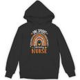 One Spooky Endocrinology Nurse Rainbow Halloween Nurse Unisex Hoodie
