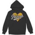 Pittsburgh Heart Sl City Love Pennsylvania Yinzer Hoodie