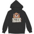 Punxsy Phil's Cute Groundhog Day February 2Nd Birthday- Hoodie