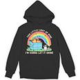 Raccoon Dumpster Fire Hoodie | Groovy Light of Mine for Unisex
