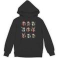 Raccoon Lover Unisex Hoodie - Christmas Lights Pajama Theme