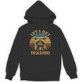 Raccoon Lovers Unisex Hoodie - Playful Animal Theme - Small Size