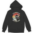 Raccoon Vintage Hoodie - Unisex Comfort | Quirky Humor