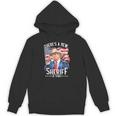There's A New Sheriff In Town Cowboy Trump 2024 Hoodie