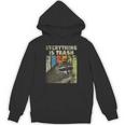 Retro Raccoon Lover Unisex Hoodie - Camping Vibes for All