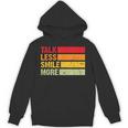 Retro Talk Less Smile More Historic Hamilton Quote Unisex Hoodie