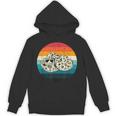 Retro Vintage Hognose Snake With Sunglasses Herpetology Unisex Hoodie