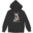 SM's Wild For Africa Apparel Painted Dog Arty African Wild Dog Painting Unisex Hoodie