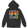 Spring Break Squad Vintage 2025 Florida Cool Sunglasses Hoodie