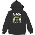 St Patrick's Day Optometrist Irish Gnome Lucky Eye Doctor Hoodie