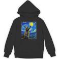 Starry Raccoon Night Hoodie | Van Gogh Inspired | Art Lovers' Unisex