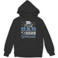 Super Proud Dad Of 2025 Graduate Awesome Family College Unisex Hoodie