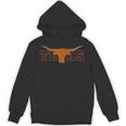 Texas State Orange Graphic Proud Texans Distressed Hoodie