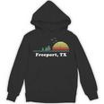Vintage Freeport Texas Home Souvenir Print Unisex Hoodie