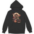 Vintage Japanese Samurai Ninja Cat Tattoo Kawaii Hoodie
