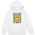 100 Days Of School Smile Face Happy 100Th Day Of School Hoodie