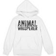 Animal Whisperer Cat Pet Dog Lover Vintage Distressed Hoodie