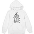 Candy Cane Wishes And Mistletoe Kisses Festive Christmas Tee Unisex Hoodie