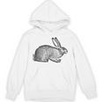 Cool Vintage Country Farm Animal Rabbit Hare Bunny Unisex Hoodie