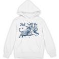 Cowgirl Riding Tiger Hell Cat Vintage Hoodie