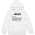 JAHARI Name Definition Phrase Customized Unisex Hoodie