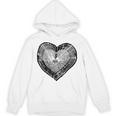 Outdoor Nature Lover Tree Ring Heart Earth Day Unisex Hoodie