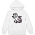 Panda Raccoon Graphic Unisex Hoodie - Cute & Edgy Halloween Wear
