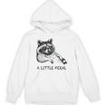Raccoon Hoodie - Moonlit Trash Panda Design for Animal Lovers