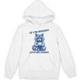Raccoon Trash Panda Unisex Hoodie - Moody Foodie Meme