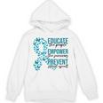 Sexual Assault Awareness Month Educate Empower Prevent Hoodie