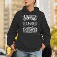 60Th Birthday Vintage Legends Born In 1965 60 Years Old Hoodie
