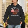 Baking Cakes Is My Cardio Cake Baking Unisex Hoodie