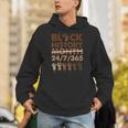 Black History Month 2025 Black History 365 Melanin Pride Hoodie