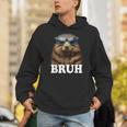Bruh The Groundhog Woodchuck Photo Ground-Hog Day Bruh Hoodie Bruh The Groundhog Woodchuck Photo Ground-Hog Day Bruh Hoodie
