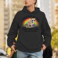 Cute Pocket Raccoon Unisex Hoodie - Playful Wildlife Flair