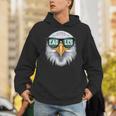 Eagles Lover Cool Bald Eagle's Head With Sunglasses Nature Hoodie
