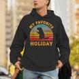 My Favorite Holiday Groundhog Day Sunset 2025 Hoodie