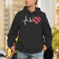 Flag Trinidad And Tobago Heartbeat Unisex Hoodie Flag Trinidad And Tobago Heartbeat Unisex Hoodie