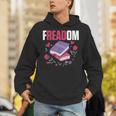 Freadom Anti Ban Books Freedom To Read Book Reading Unisex Hoodie