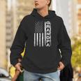 Grandpa Vintage American Flag Father's Day 4Th Of July Papa Hoodie