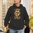 I Hike To Burn Off The CrazyRetro Camping Vintage Camper Hoodie
