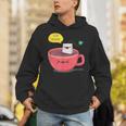 Hot Aromatic Drink Humor Pee In Your Happy Cup Bag Unisex Hoodie