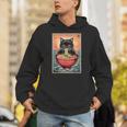 Kawaii Cat Anime Cat Ramen Graphic Japanese Hoodie