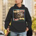 Life Is Soup Ironic Raccoon Meme Unisex Hoodie | Fun Statement