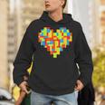 Master Builder Block Brick Building Heart Valentines Day Boy Hoodie