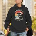 Raccoon Vintage Hoodie - Unisex Comfort | Quirky Humor