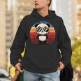 Retro Panda In Sunglasses BBQ Pool Party Panda Unisex Hoodie