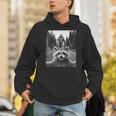 Scared Raccoon Selfie With Sasquatch Bigfoot Raccoon Unisex Hoodie