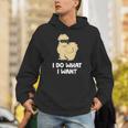 Silkie Chicken Owner I Do What I Want Pet Silkie Chicken Unisex Hoodie