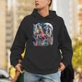 Three Raccoon Moon Unisex Hoodie - Humorous Meme Design